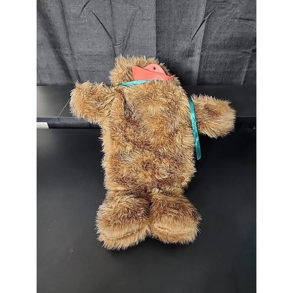 Woof & Poof Hot Bots Hot Water Bottle Bear With Blue Ribbon New With Tag Vintage - Picture 4 of 5